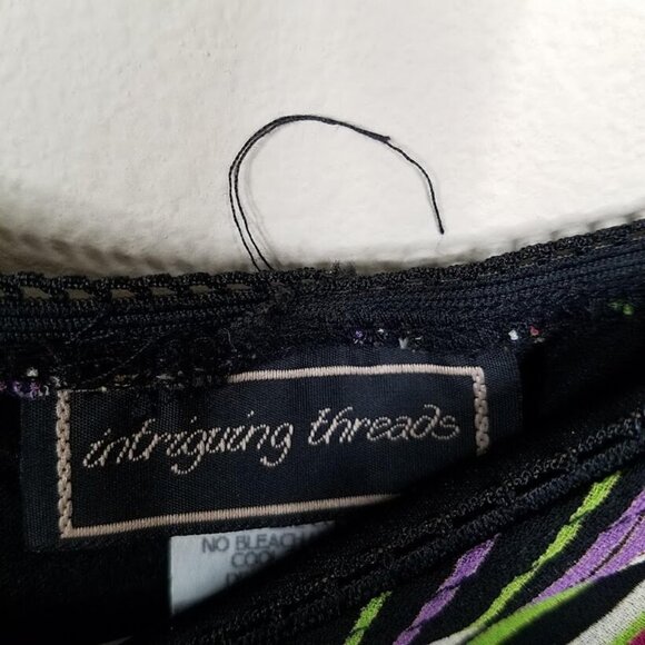 Intriguing Threads Skirt Womens Petite Medium Vintage Lined Made in USA - Picture 4 of 5